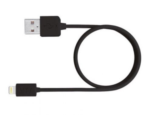 Cabo usb 2.0 a apple lightning mediarange usb 2.0 comprimento do cabo 1 mt preto , Mediarange , 151254 , 4260283113163